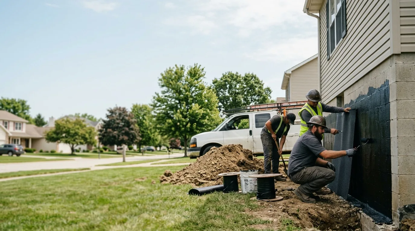 Basement Waterproofing in Mason City, IL near me